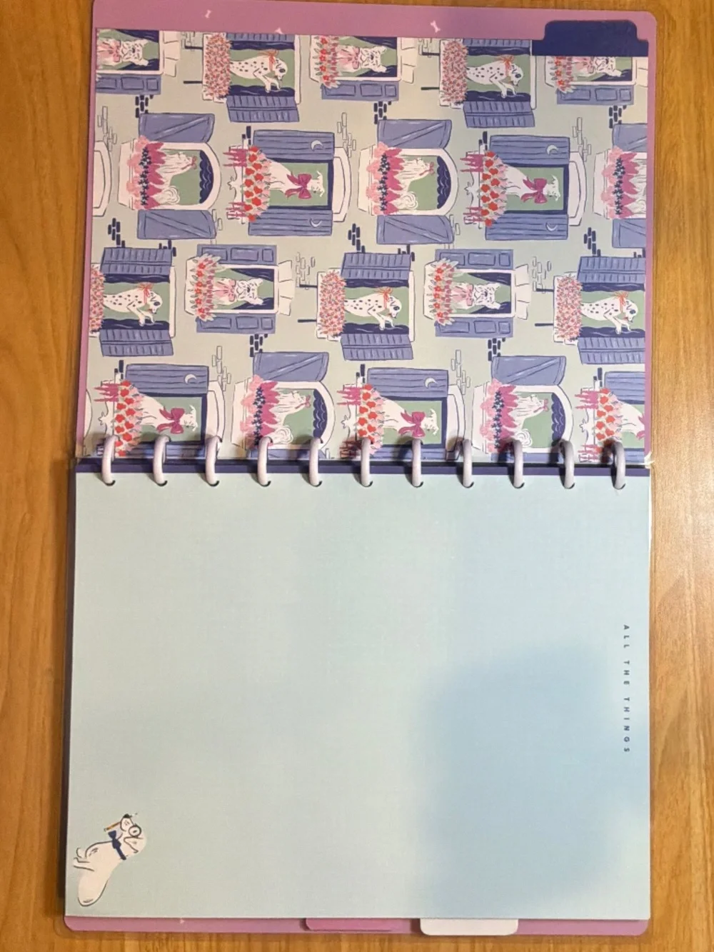 NEW! Pawsitive Seasonal Dogs - Dot Grid Big Notebook - 60 Sheets